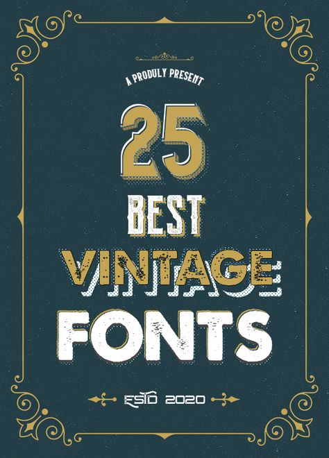 25 Best Vintage Fonts for Graphic Designers Vintage Logo Maker, Basketball Logo Design, Fonts Graphic Design, Band Logo Design, Digital Lettering, Poster Magazine, Car Logo Design, Fonts Script, Ui Design Elements