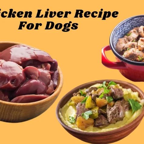 Chicken Liver Recipe For Dogs - Unic Dog Food Homemade Beef Stew Recipes, Liver Dog Treats, Chicken Liver Recipes, Make Dog Food, Liver Recipes, Chicken Liver, Dog Food Brands, Dog Diet, Favorite Chicken