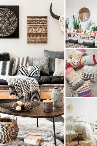 ¿Cómo es la decoración Boho o bohemia? Boho Chic Interior Design, Modern Boho Home, Do It Yourself Home Decor, Boho Chic Home Decor, Modern Boho Home Decor, Boho Chic Interior, Bohemian Bedroom Design, Boho Chic Home, Home Decor Bohemian