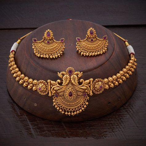 Gold Necklace Set 20 Grams Latest, Latest 20 Grams Gold Necklace Designs, Latest Gold Antique Necklace Designs, Gold Necklace Set 20 Grams, 20grams Gold Necklace Designs, 20 Grams Gold Necklace Designs, Gold Earing, Antique Pearl Necklace, Gold Jewels Design