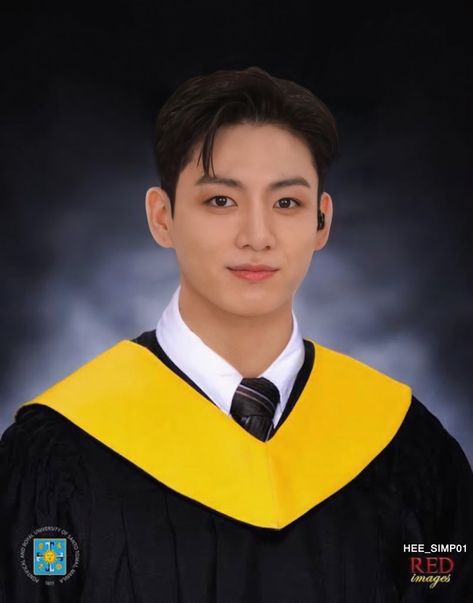 Bf Graduation, Kpop Graduation, Jungkook School, Day6 Dowoon, Graduation Pic, Kpop Jungkook, Movie Name, Grad Pic, Photography Studio Background