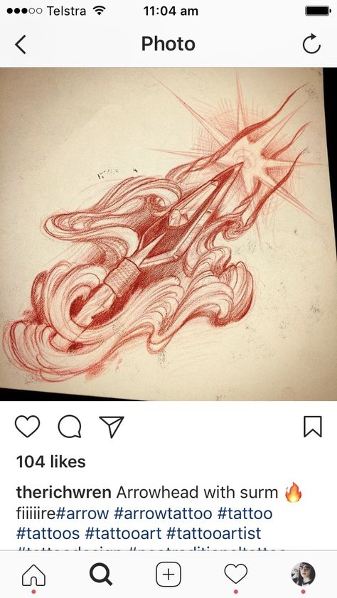 Flaming Arrow Tattoo, Flaming Arrow, Sagittarius Tattoo, Arrow Art, Flame Tattoos, Arrow Tattoo, Art Dark, Cool Art Drawings, Tattoo Art