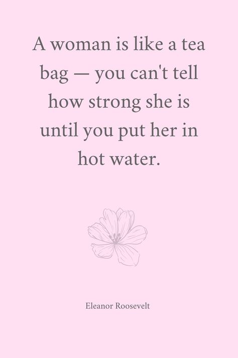 45 Empowering Quotes for Women: Wise Words to Embrace Strength and Potential A Good Women Quotes, Women Power Quotes Inspiration, Quotes On Women Strength, Intellectual Women Quotes, Women And Flowers Quotes, Woman Empowering Quotes, Quotes About Female Empowerment, Powerful Female Quotes, Quotes By Powerful Women