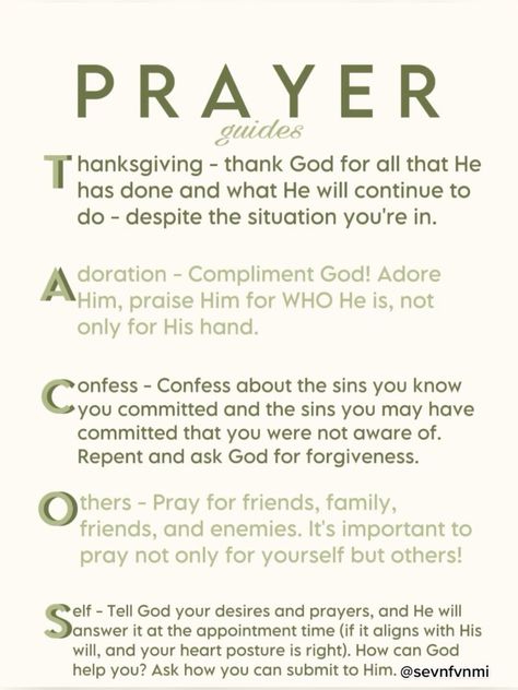 Prayer method !! Pray Bible Study Method, Soap Bible Study Method Example, How To Pray For Beginners, How To Bible Study, Bible Soap, Bible Study Guide For Beginners, Bible Study Soap, Prayer Methods, Soap Method Bible Study