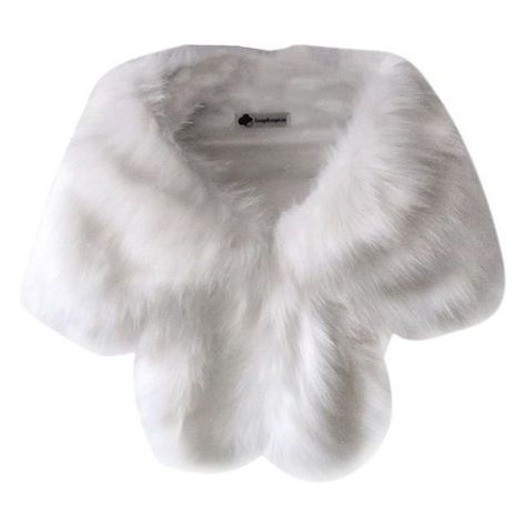 HUBEE Ladies Women's Faux Fox Fur Capes Jacket Cloak Coat Shawl 7 Colo ❤ liked on Polyvore featuring outerwear, shawl cape, white capes, white cape coat, white cloak and fox fur cape Faux Fox Fur Coat, Faux Fur Wedding, Faux Fur Cape, Faux Coat, Cloak Coat, Faux Fur Shawl, Wedding Fur, Faux Fur Wrap, Winter Shawl