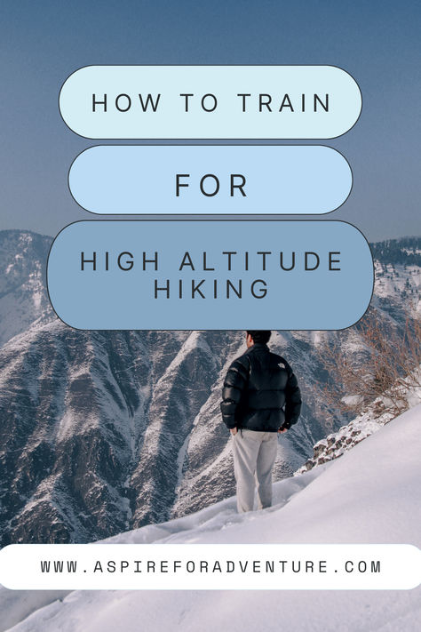 Are you ready to train for high-altitude hiking? Before you begin, there’s some essential preparation you need to undertake. High-altitude hiking presents unique challenges that require specialized training and conditioning. 

As a personal trainer and physical therapist with extensive knowledge in hiking training programs, I’m here to guide you through the steps to ensure you’re fully prepared to tackle those challenging summits. Hiking Fitness Training, Hiking Workout Training, Hiking Fitness, Hiking Training, Hiking Workout, 50 & Fabulous, Go Hiking, High Altitude, Base Camp