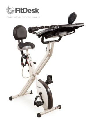 AmazonSmile : FitDesk v2.0 Desk Exercise Bike with Massage Bar : Sports & Outdoors Stationary Bicycle, Best Exercise Bike, Massage Bar, Office Health, Desk Workout, Bar Image, Massage Bars, Gym Trainer, Best Exercise