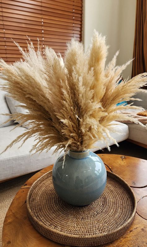 Pampas grass decor