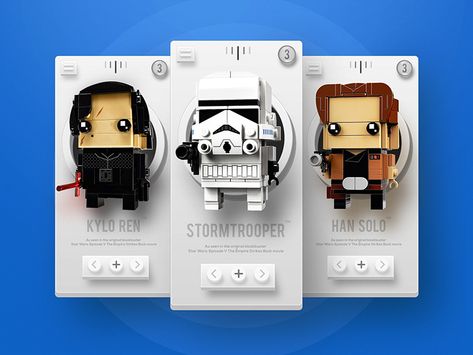 Lego Starwars, App Ui Design, App Ui, Visual Design, Global Community, Creative Professional, Usb Flash Drive, Lego, Motion