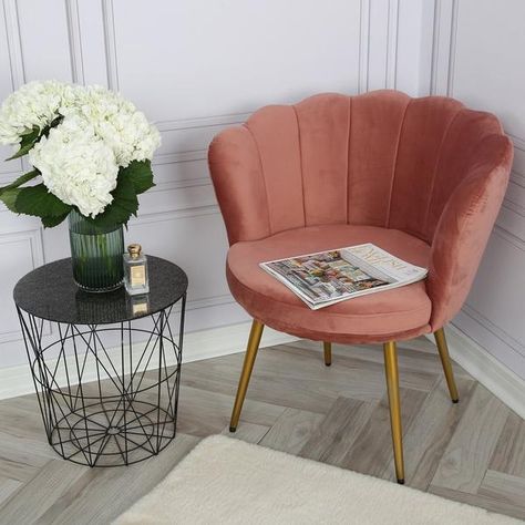 Rose Gold Apartment, Rose Gold Reception, Pink Dressing Table, Gold Apartment, Grey Dressing Table, Dressing Table Chair, Apartment Lounge, Gold Reception, Laura James