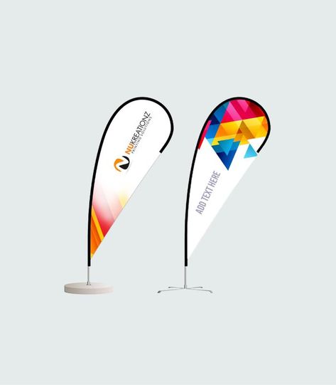 Feather Flag Design Ideas, Feather Flag Design, Flag Design Ideas, Teardrop Banner, Feather Flags, Templates Free Design, Fabric Flags, Touch Of Class, Flag Design