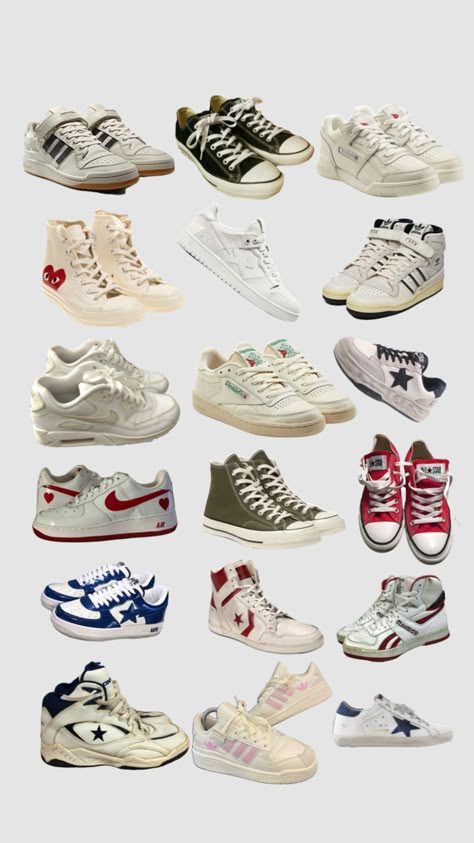 90 Shoes Style, Street Shoes Sneakers, Sims 4 Shoes Collection, Street Wear Sneakers, 2000s Shoes Sneakers, Y2k Shoes Aesthetic, Skater Shoes Aesthetic, 90s Shoes Aesthetic, Shoe Inspo Aesthetic