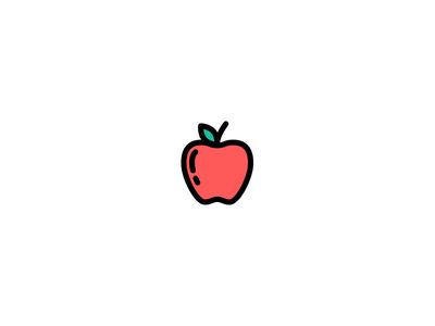 apple illustration Lip Doodles, Apple Doodle, Book Doodles, Sweet Wallpaper, Apple Set, Apple Illustration, Apple Stickers, Apple Icon, Logo Modern