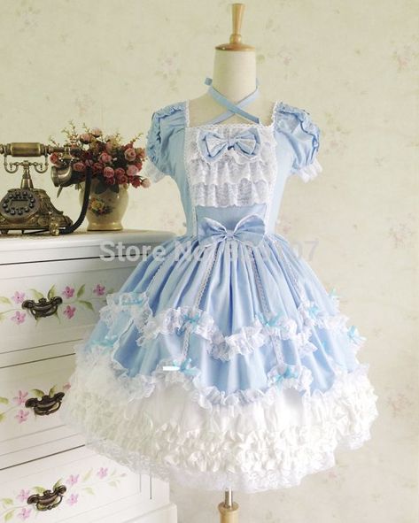 After 2 months of living with the brothers yui's little brother comes… #fanfiction #Fanfiction #amreading #books #wattpad Jumper Skirt, Sweet Lolita, Lace Ruffle, Lolita Dress, Gothic Lolita, Lolita Fashion, Kawaii Fashion, Vintage Lace, Soft Colors