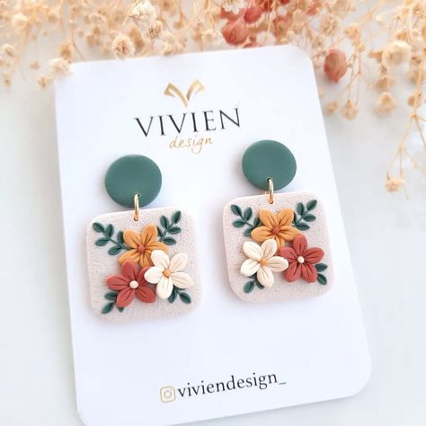 This Dangle & Drop Earrings item by Viviendesignstudio has 1022 favorites from Etsy shoppers. Ships from Turkey. Listed on 27 May, 2023 Flower Clay Earrings, Clay Earrings Flower, Floral Clay Earrings, Polymer Clay Kunst, Polymer Clay Embroidery, Flower Clay, Polymer Clay Flower Jewelry, Diy Earrings Polymer Clay, Polymer Clay Jewelry Tutorials