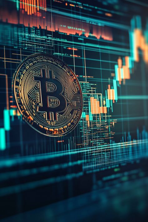 Explore this striking Bitcoin price chart, featuring a subtle upward trend that captures the essence of market movements. Enhanced with visual overlays of U.S. employment statistics and key economic indicators, the design highlights bars and lines reflecting lower revisions, providing a deeper insight into the financial landscape. The background is rich with abstract financial graphics and digital elements that emphasize the world of cryptocurrency, set against a dark blue and green color palette. The Bitcoin symbol prominently showcases its market performance, making this image a must-see for crypto enthusiasts and investors alike. Crypto Background, Bitcoin Background, Green Color Palette, Price Chart, Green Colour Palette, Digital Elements, Bitcoin Price, Crypto Currencies, Blue And Green