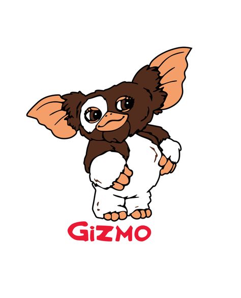 Gizmo Tattoo, Gremlins Art, Computer Sketch, Hand Wallpaper, Stencils For Wood Signs, Bling Wallpaper, Scrooge Mcduck, Tumblr Stickers, Dope Cartoon Art