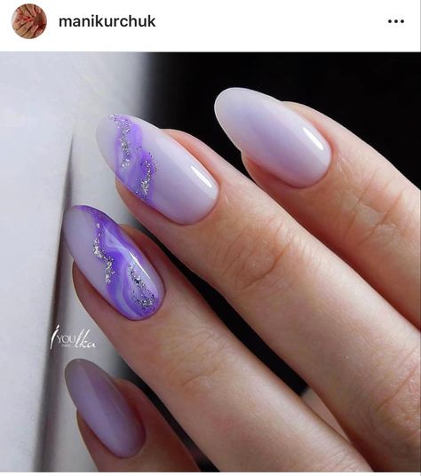 Lilac Nails, Purple Acrylic Nails, Her Nails, Short Acrylic Nails Designs, Pretty Acrylic Nails, Chic Nails, Short Acrylic Nails, Best Acrylic Nails, Nail Polishes