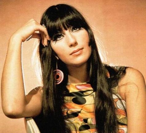 for brandy and jay's engagement fete? 70s Cher, Cher 60s, Cher 1960s, Young Cher, Cher 70s, Cher And Sonny, Cher Bono, 60s Hair, I Got You Babe