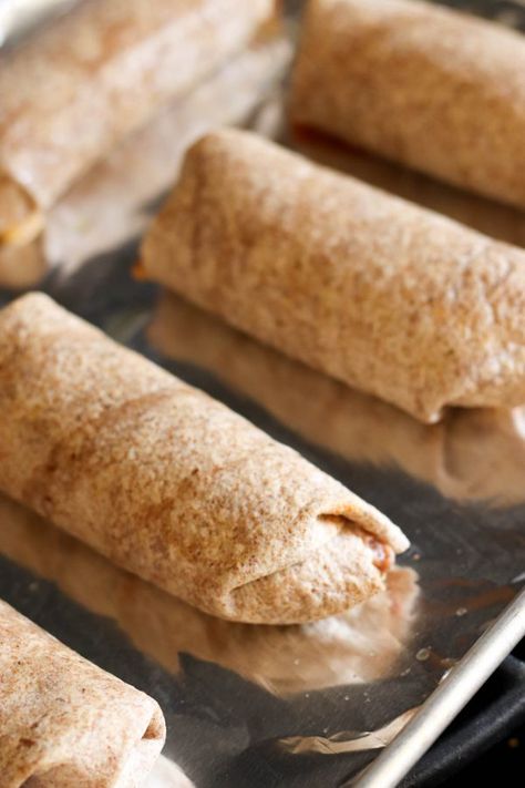 Bean and Rice Burritos (Freezer Meal) Burritos Freezer, Freezer Burritos, Healthy Menu Plan, Bean And Rice, Bean Burritos, Whole Wheat Tortillas, Healthy Menu, Freezer Meal, Homemade Salsa