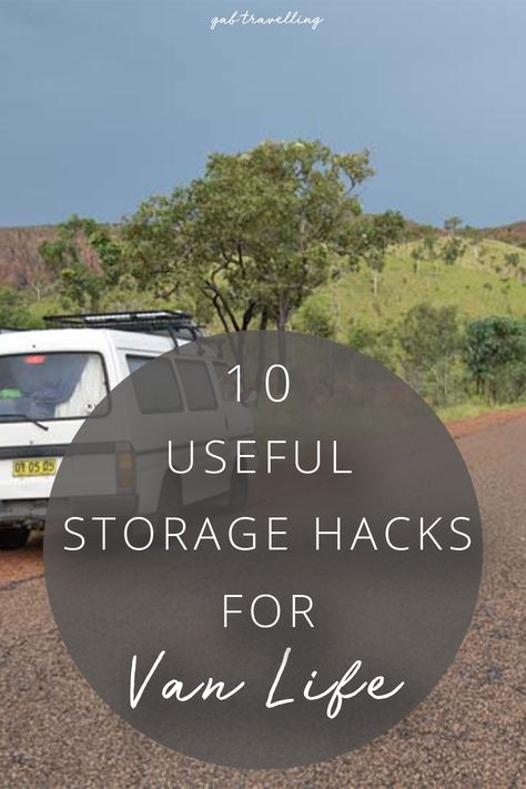 useful-storage-hacks-for-van-life-campervan Travel Vehicles Van Life, Storage For Campervans, Campervan Clothes Storage Ideas, Van Life Organization Ideas, Clever Campervan Ideas, Storage Ideas For Van Life, Motorhome Storage Hacks, Van Hacks Camper, Campervan Storage Ideas Space Saving