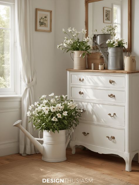 Elegant French Home Decor, Nancy Fishelson, Garden Gift Ideas, Country Style Furniture, Easter Table Decor, French Farmhouse Decor, French Country Decor, Spring Decorating, French Home