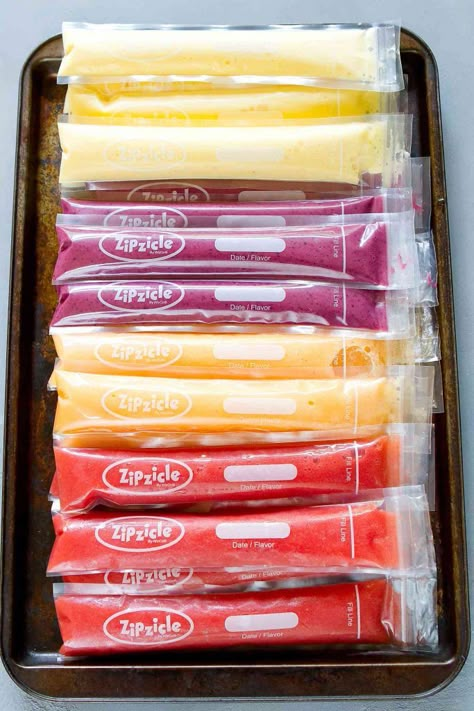 Homemade Ice Pops Recipes, Freeze Pop Recipes, Watermelon Ice Pops, Fruit Ice Pops, Homemade Ice Pops, Ice Pop Recipes, Fresh Fruit Cake, Avocado Ice Cream, Resep Smoothie