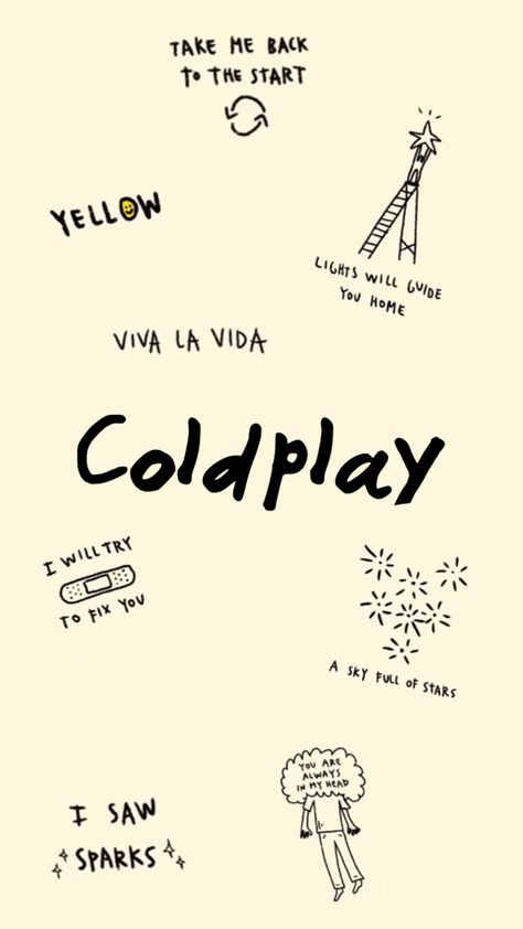 Coldplay Tattoo, Coldplay Concert Outfit, Coldplay Quotes, Coldplay Poster, Coldplay Wallpaper, Coldplay Lyrics, Chris Martin Coldplay, Simple Tattoos For Women, Coldplay Concert