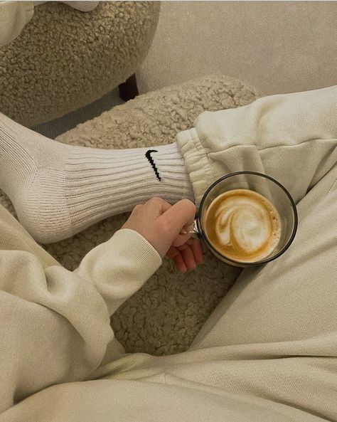 edited by @rainynightss ੈ✩‧₊˚ not my pic! Danielle Rollins, Nontoxic Beauty, Pajamas All Day, Coffee Obsession, Coffee Photography, Minimal Outfit, Aesthetic Coffee, Instagram Feed Ideas, Beige Aesthetic