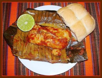 Not just for Christmas (though that usually is the tradition) you can usually find Guatemalan style tamales on the weekends in Guatemala and in US cities with a large Guatemalan population. They freeze well, and can be re-heated in a pot of boiling water several months later, trust me, I know. Our annual trip to Guatemala, we usually get 200 of these for family gatherings. Cost in the US, $2.50, in Guatemala much less! Tamales Guatemaltecos, Guatemalan Tamales, Guatamalan Recipes, Guatemalan Food, Guatemalan Recipes, Tamale Recipe, Hispanic Food, Latin Food, International Recipes