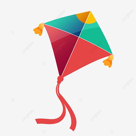 Kite Png, Kite Decoration, Red Cartoon, Holiday Png, Cartoon Clouds, Png Hd, Holiday Clipart, Kite Flying, Cute Cartoon Characters