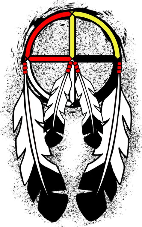 Native American Drawing Ideas, Seminole Indians Tattoo, Mmiw Art, Medicine Wheel With Feathers Tattoo, Native American Eagle Tattoo, Native American Patterns Templates, Native American Drawings, Native American Coloring Pages Free Printable, Native American Art Drawings