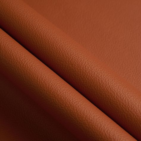 Protected leather with natural grain and supple hand, dyed with resins and pigments with a semi-matte finish. Tan Leather Texture, Leather Mood Board, Leather Swatches, Leather Hides, Leather Hide, Furniture Upholstery, Leather Texture, Top Grain Leather, Fabric Swatches