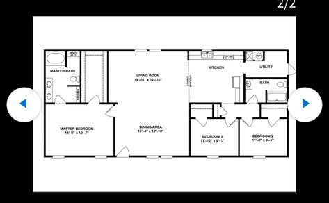 Rectangular Apartment Layout, Rectangular Apartment, Rectangular House Plans, Rectangular Floor Plan, Rectangular House, Shed Home, Apartment Layout, Apartment Plans, Kitchen Utilities