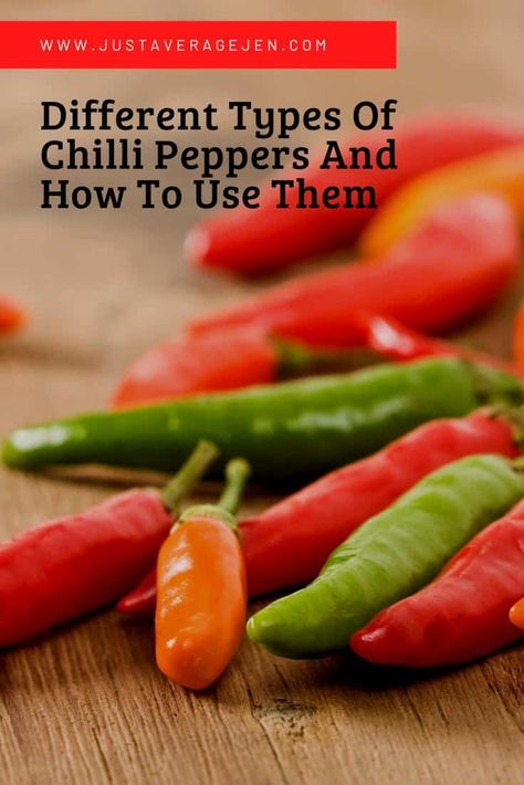 How to use different types of chilli peppers in your cooking Types Of Chili Peppers, Smoked Chili, Dried Chili Peppers, How To Make Salsa, Chilli Peppers, Types Of Fruit, Chile Pepper, Spice Rub, Chilli Pepper