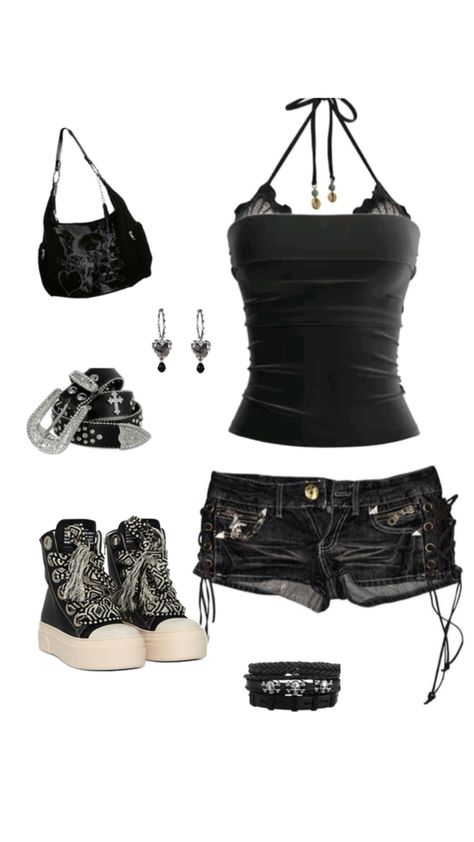 clothing, outfit Spn Dr, Trashy Outfits, Outfit Inspo Casual, 2000s Fashion Outfits, Swaggy Outfits, Alternative Outfits, Cute Everyday Outfits, Really Cute Outfits, Edgy Outfits