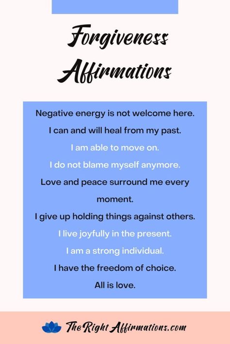 385 Affirmations For Forgiveness And Release​ - The Right Affirmations Forgiving Affirmations, Releasing Anger Affirmations, Forgiveness Affirmations For Others, Forgiveness Mantra, I Release Affirmations, Self Forgiveness Affirmations, Mental Affirmations, Anger Affirmations, Release Affirmations