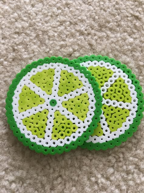 Perler Bead Coasters Circle, Hamma Beads Ideas Circle, Circle Perler Bead Patterns, Perler Bead Coasters, Hama Beads Coasters, Hamma Beads Ideas, Pixel Beads, Easy Perler Beads Ideas, 3d Perler Bead