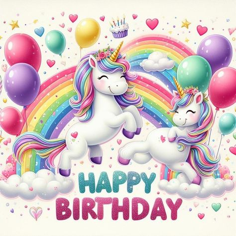 Printable Unicorn Birthday, Happy Birthday Wishes Pics, Mickey 1st Birthdays, Happy Birthday Wishes Messages, Birthday Wishes Pics, Unicorn Birthday Party Decorations, Birthday Hug, Birthday Greetings Friend, Happy Birthday Greetings Friends