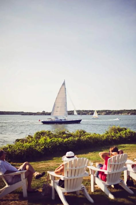 Castle Hill Inn_The Lawn Sailboat-min Vacation Bucket List, East Coast Vacation, Castle Hill Inn, Castle Hill, The East, Rhode Island, Travel Bucket List, East Coast, Places To Go