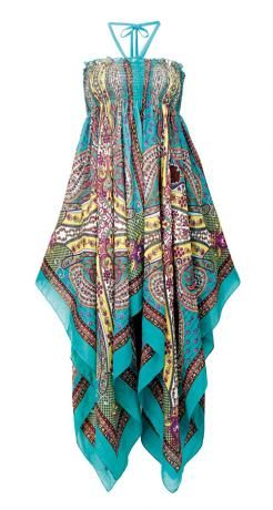 hankerchief hem done right. Hankerchief Outfits, Hankerchief Dress, 2010 Fashion Trends, Hanky Dress, Tube Top And Skirt, Cute Dress Outfits, Summer Fashion Dresses, Style Maxi Dress, Bohemian Clothes