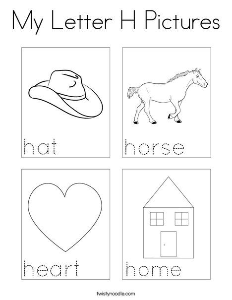 H Is For Hat, Letter H Activities For Preschool Crafts, Letter Hh Activities Preschool, Letter H Coloring Page, H Activities For Preschool, H Crafts For Toddlers, Letter H Worksheets Preschool, Letter H Worksheet, Letter H Crafts For Preschoolers