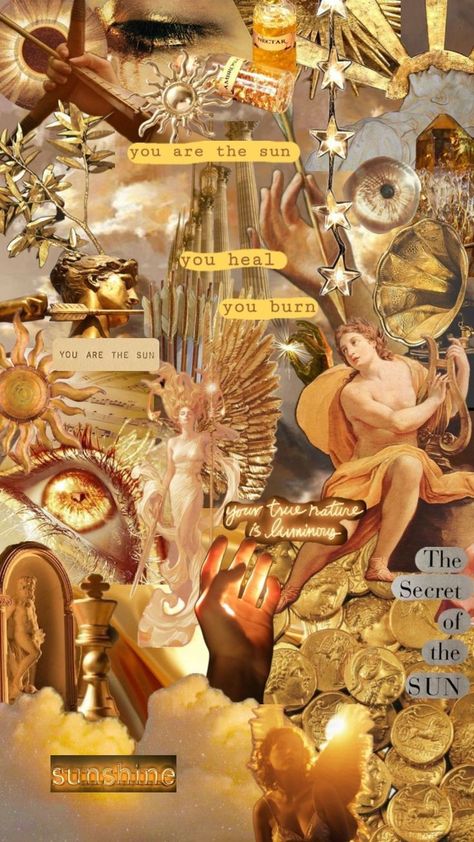 Losing Touch With Reality, Artistic Collage, Wedding Day, Collage, Gold