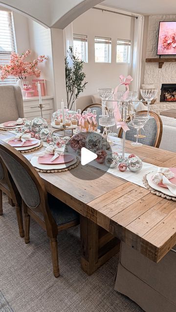 bren | home, holidays & lifestyle on Instagram: "Galentines tablescape inspo 🎀💗 Comment “LINKS” to get everything I used sent directly to your inbox. You can also ‘shop my Instagram‘ at the link in my bio, or grab the link in my stories for the next 24 hours. #tablescapes #holidayhosting #hostingideas #hostingtipsandtricks #valentines #galentines #valentinestablescape #valentinesparty #disco #valentinesdecor #valentinesdayideas #valentinesdiy #valentinesinspo #valentinesdiy #galentinesparty holiday hosting, hosting ideas, tablescape ideas, disco ball, disco ball themed party, holiday hosting, valentines decor, valentines tablescape, valentines party, Valentine’s Day, Valentine’s Day 2024, drink tower, bow trend, valentines diy, Galentines party" Mother’s Day Brunch Table, Drink Tower, Valentines Tablescape, Bow Trend, Valentine Tablescape, Hosting Ideas, Galentines Party, Mothers Day Brunch, Amazon Storefront