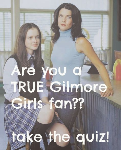 Gilmore Girls Games, Gilmore Girls Buzzfeed, Gilmore Girls Quizzes, Black Pink Theme, Gilmore Girls Facts, Lauren Graham Gilmore, Pink Theme Party, Quizzes About Yourself, Gilmore Girls Funny