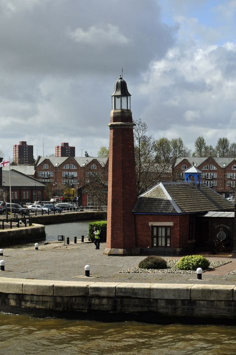 Ellesmere Port Lighthouse, Merseyside, England Merseyside England, Ellesmere Port, England Photography, Lighthouse Pictures, Sea Port, Beautiful Lighthouse, Beacon Of Light, Guiding Light, Light Houses