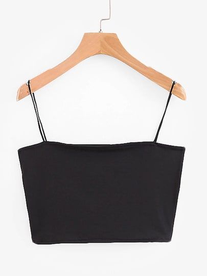 Shop Solid Crop Cami Top online. SheIn offers Solid Crop Cami Top & more to fit your fashionable needs. Everyday Cami Crop Top, Cheap Cami Crop Top, Top Shein, Trendy Bra-friendly Cami Crop Top, Tops Shein, Forever 21 Cami Top For Party, Forever 21 Cheap Cami Crop Top, Black Cami Crop Top, Cami Outfit