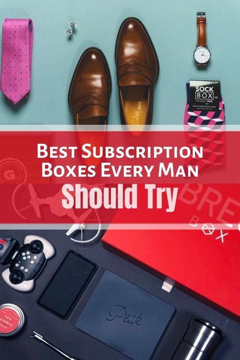 Best Subscription Boxes Every Man Should Try | How can you find the right subscription box for you? Here are some of the most outstanding brands to fit your lifestyle. Unlike other lists, our team tried each one of these awesome brands out to give you the facts! From budget-friendly to luxury subscription boxes, we break it down. DIYActive | Gift boxes | Men subscription gifts | Lifestyle | Men's den | Life tips Mens Den, Back Strain, Best Subscription Boxes, Subscription Gifts, Better Posture, At Home Exercises, Back Pain Relief, Subscription Boxes, Every Man