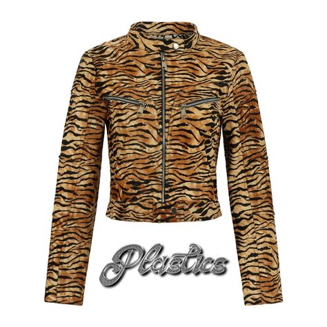 🔥 Just Dropped ! Our Cowhide Tiger Print Jacket is Here , and it pairs perfectly with our new matching shorts ✨🐅 Limited Stock- Grab Yours Now ! #theplastics #theplasticsnyc Tiger Print Jacket, Tiger Jacket, Tiger Print, Print Jacket, Limited Stock, Closet, Quick Saves