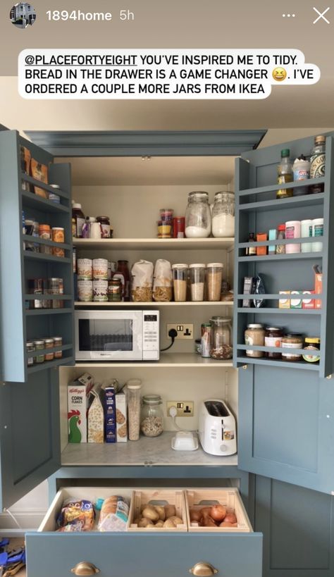 Reach In Pantry Design, Walk In Pantry Layout, Corner Pantry Design, Reach In Pantry, Small Walk In Pantry Layout, Cathedral Kitchen, Pantry Cupboard Designs, Small Walk In Pantry, Small Condo Decorating